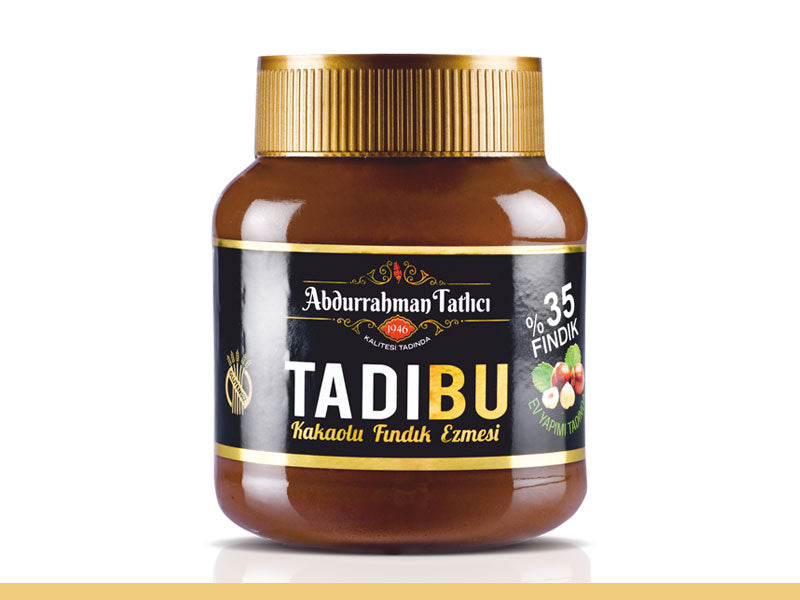 Abdurrahman Tatlıcı Tadibu Cocoa Hazelnut Spread 330g - Kakaolu Fındık Kreması
