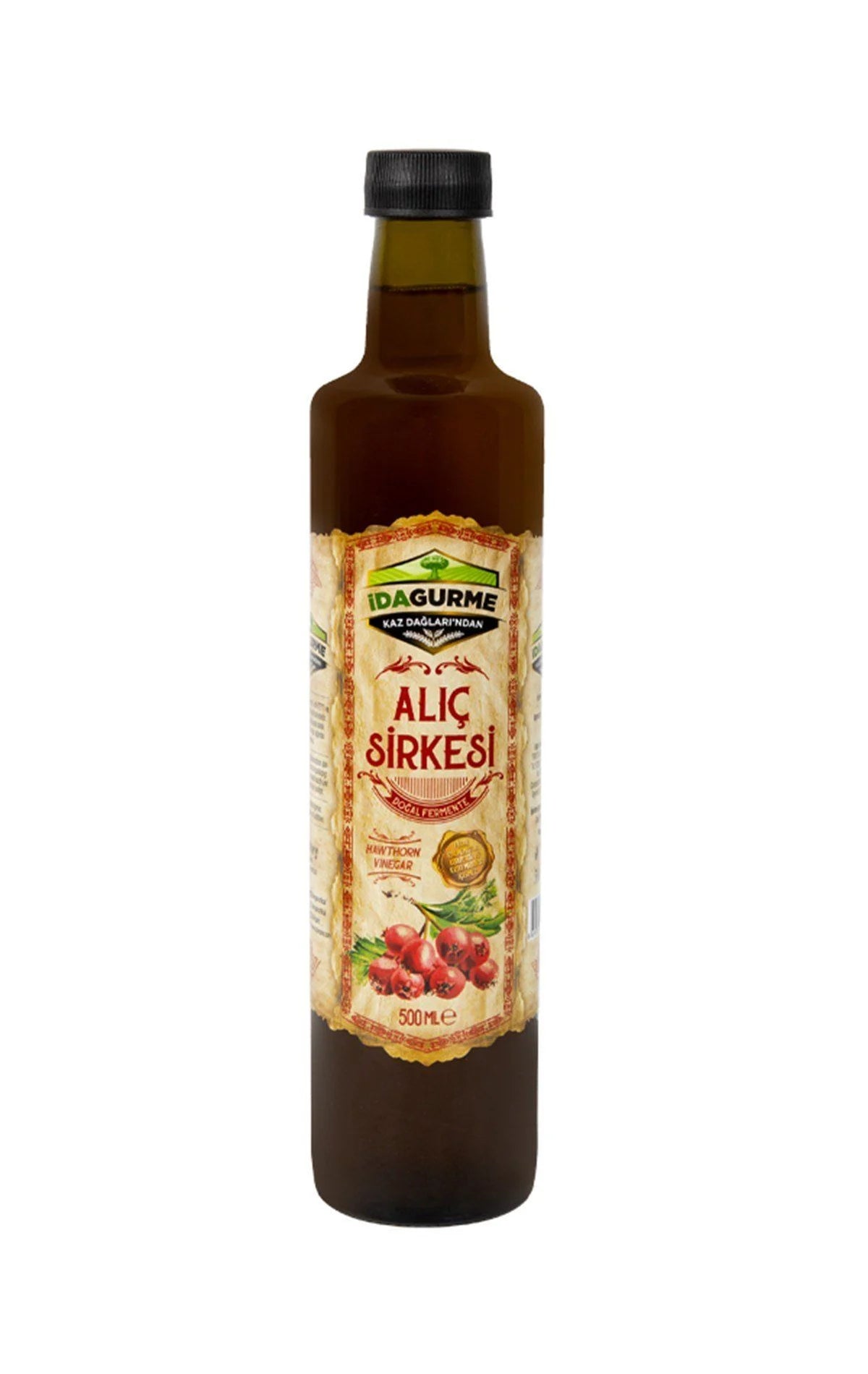 Ida Gurme Hawthorn Vinegar 500ml - Ida Gurme Alıç Sirkesi