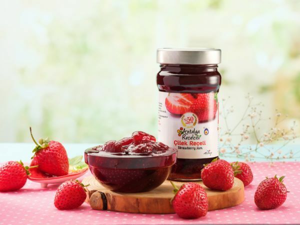 Antalya Reçelcisi Strawberry Jam - 380g - Çilek Reçeli