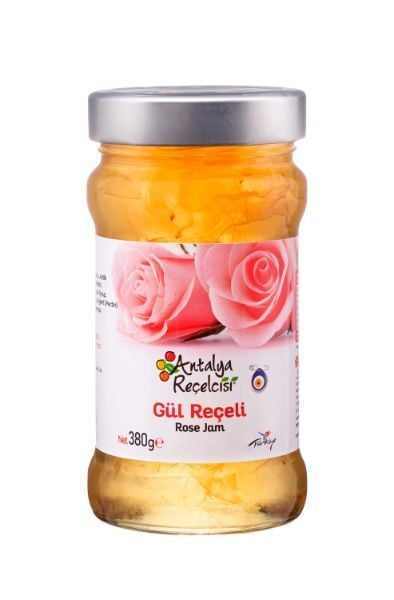 Antalya Reçelcisi Rose Jam - 380g - Gül Reçeli