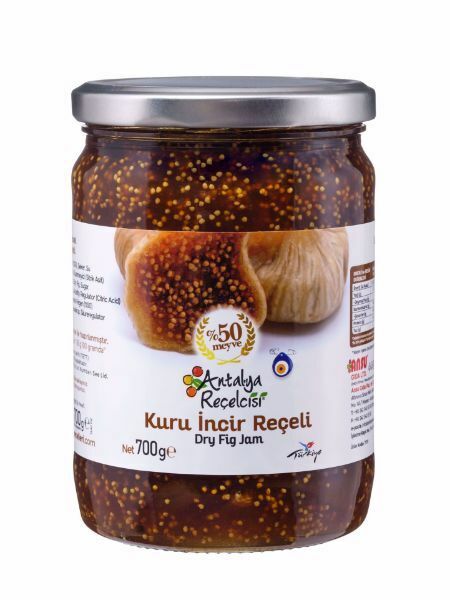 Antalya Reçelcisi Dry Fig Jam 700g - İncir Reçeli