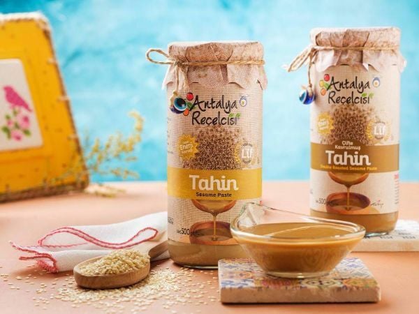 Antalya Reçelcisi Tahini Sesame Paste - 500g - Antalya Reçelcisi Tahin