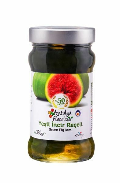 Antalya Reçelcisi Green Fig Jam - 380g - Yesil İncir Reçeli