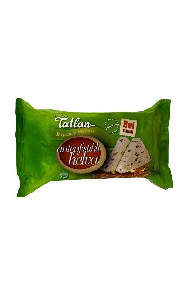 Tatlan Pistachio Halva 500g - Tatlan Antep Fıstıklı Helva