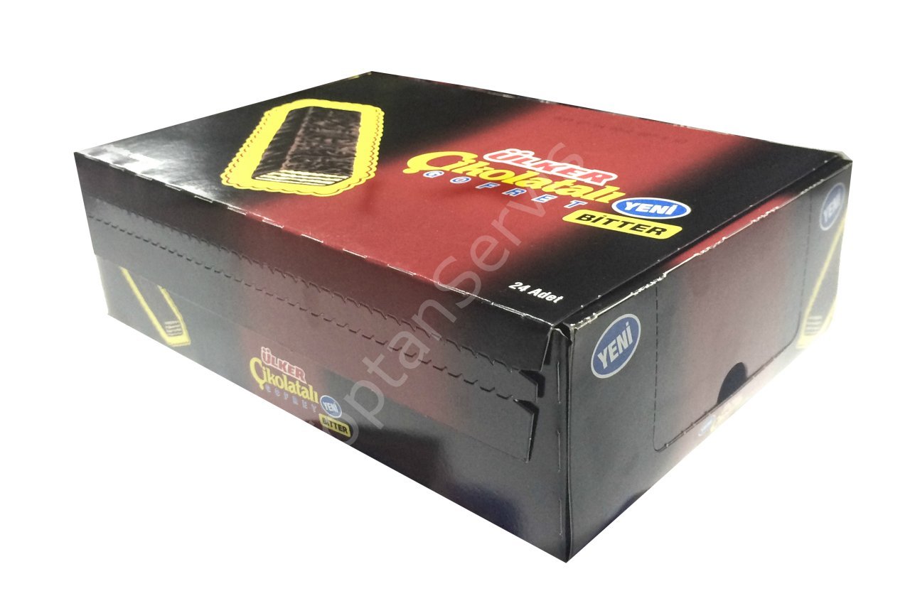 Ülker Bitter Chocolate Wafer 39g - Ülker Bitter Çikolatalı Gofret