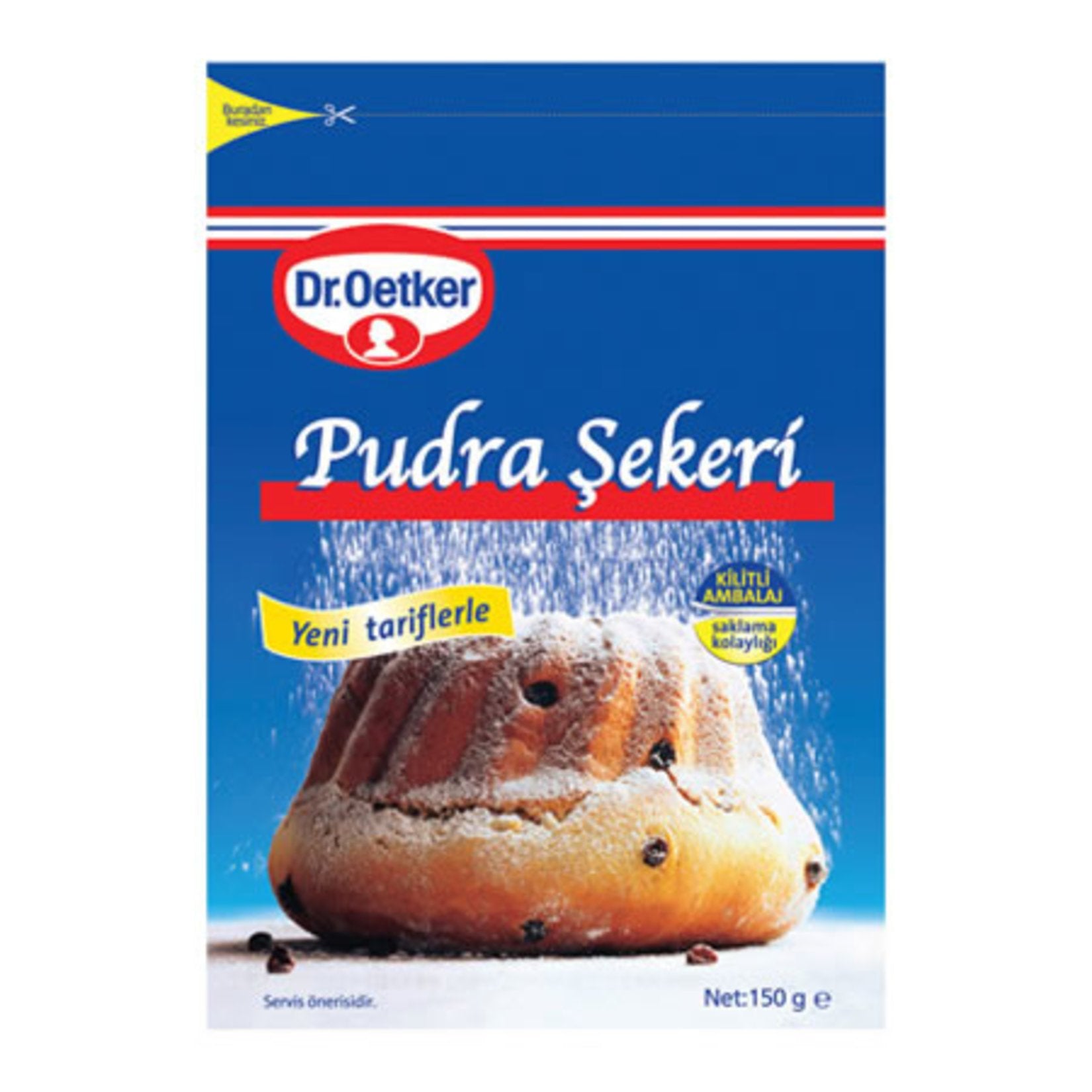Dr. Oetker Powdered Sugar 150g - Dr. Oetker Pudra Şekeri