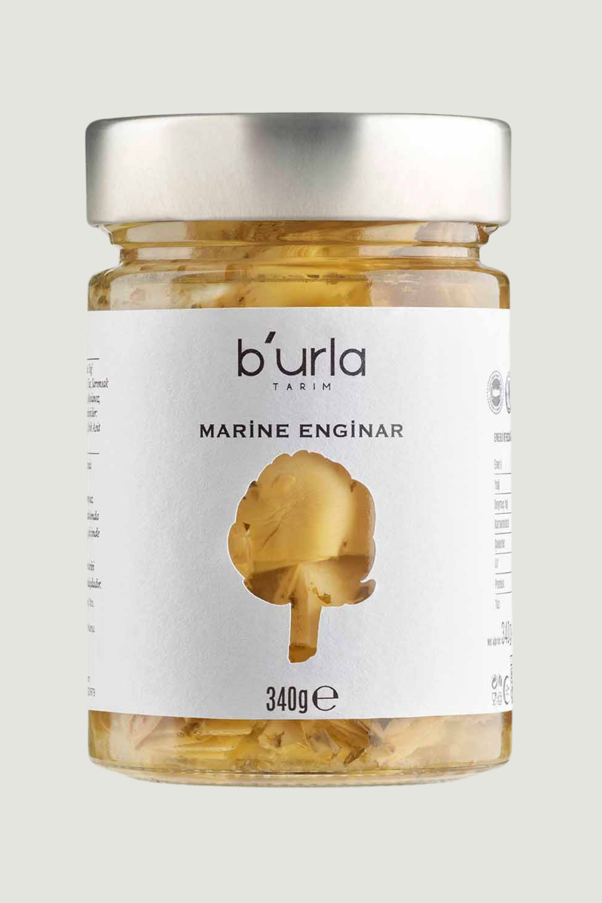 Burla Marinated Artichoke 340g - Burla Marine Enginar