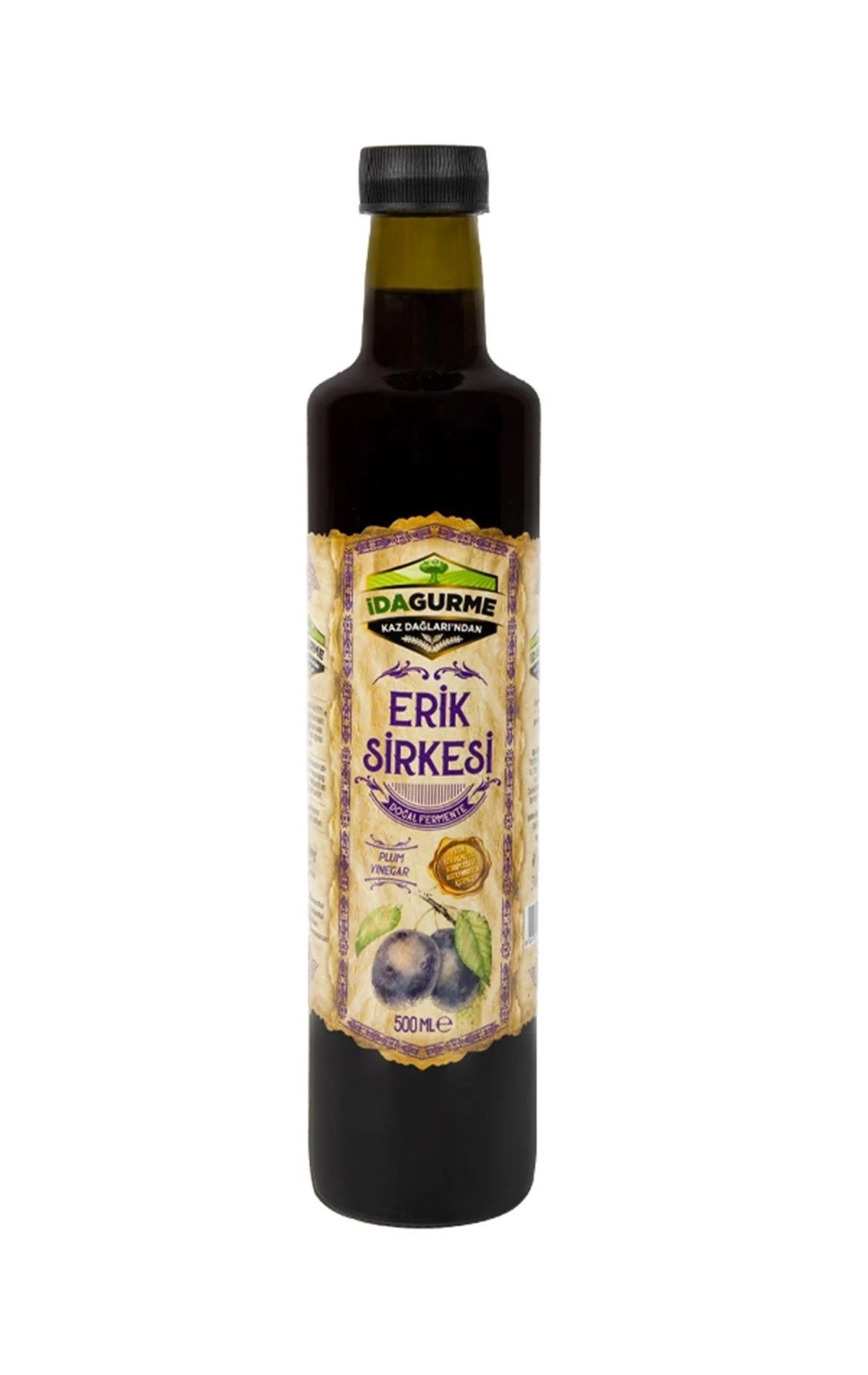 Ida Gurme Plum Vinegar 500ml - Ida Gurme Erik Sirkesi