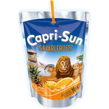 Capri Sun Safari Fruits Juice 200ml - Capri Sun Safari Meyve Suyu