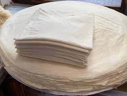 Taze Yufka - Fresh Dough Pastry (Local Delivery Only)