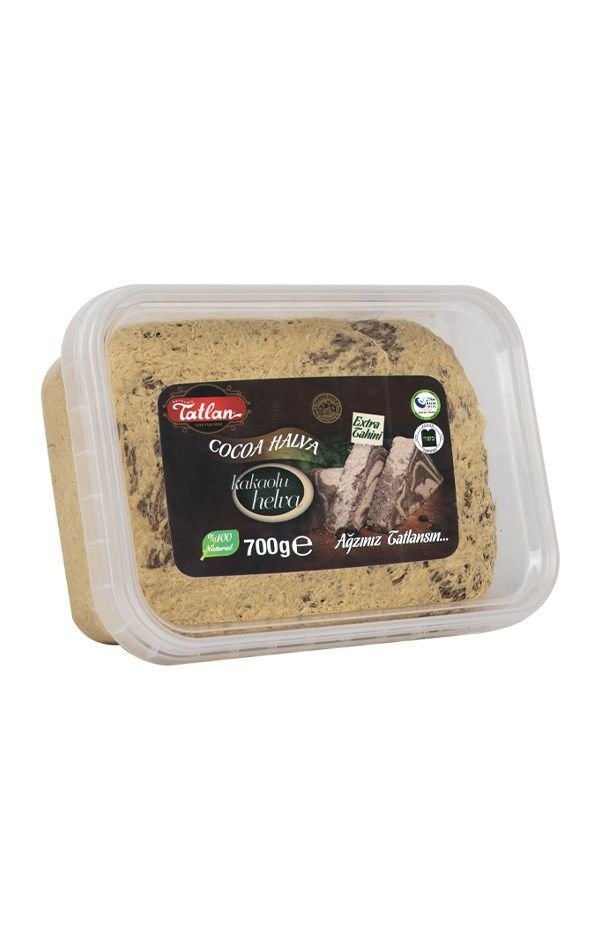 Tatlan Cacao Halva 700g - Tatlan Kakaolu Helva