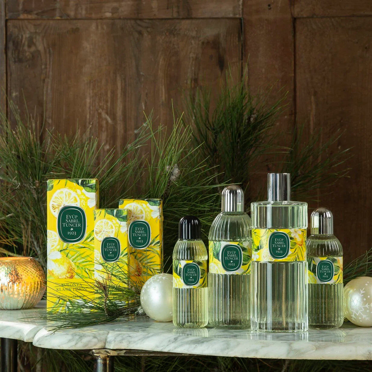 EST Classic Lemon Cologne Plastic Bottle - 400ml (Eyup Sabri Tuncer) - EST Klasik Limon Kolonyası