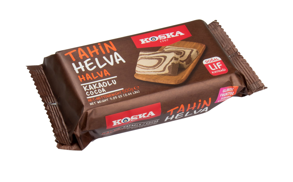 Koska 500g Halva with Cocoa - Vegan&Halal