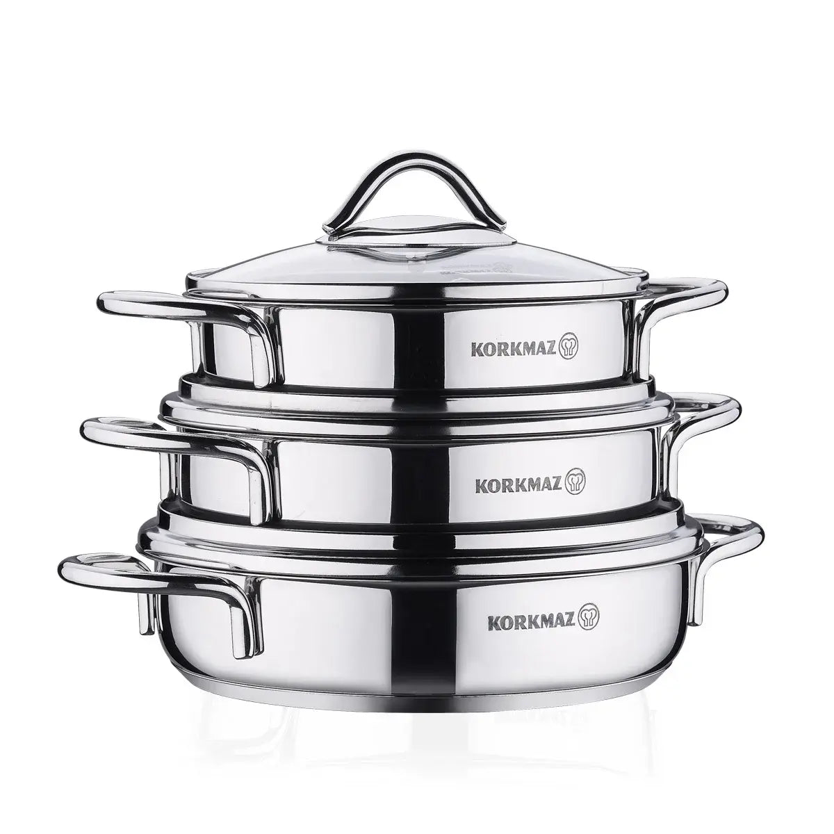 Korkmaz Tombik Omlette Set 6 Pieces (Model A1805)