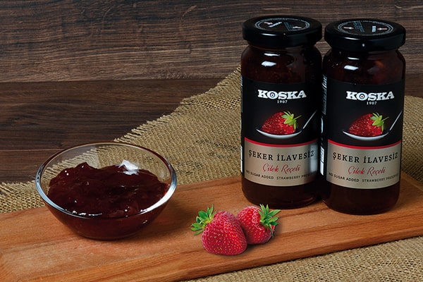 Koska No Sugar Added Strawberry Jam - 290g
