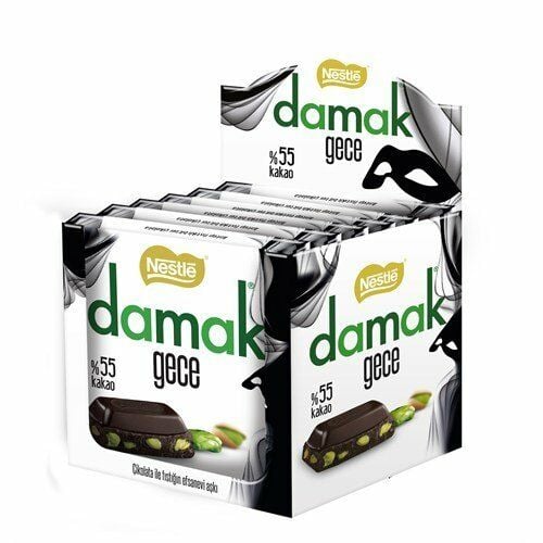 Nestle Damak Gece Chocolate 60g (%55 Bitter Chocolate)