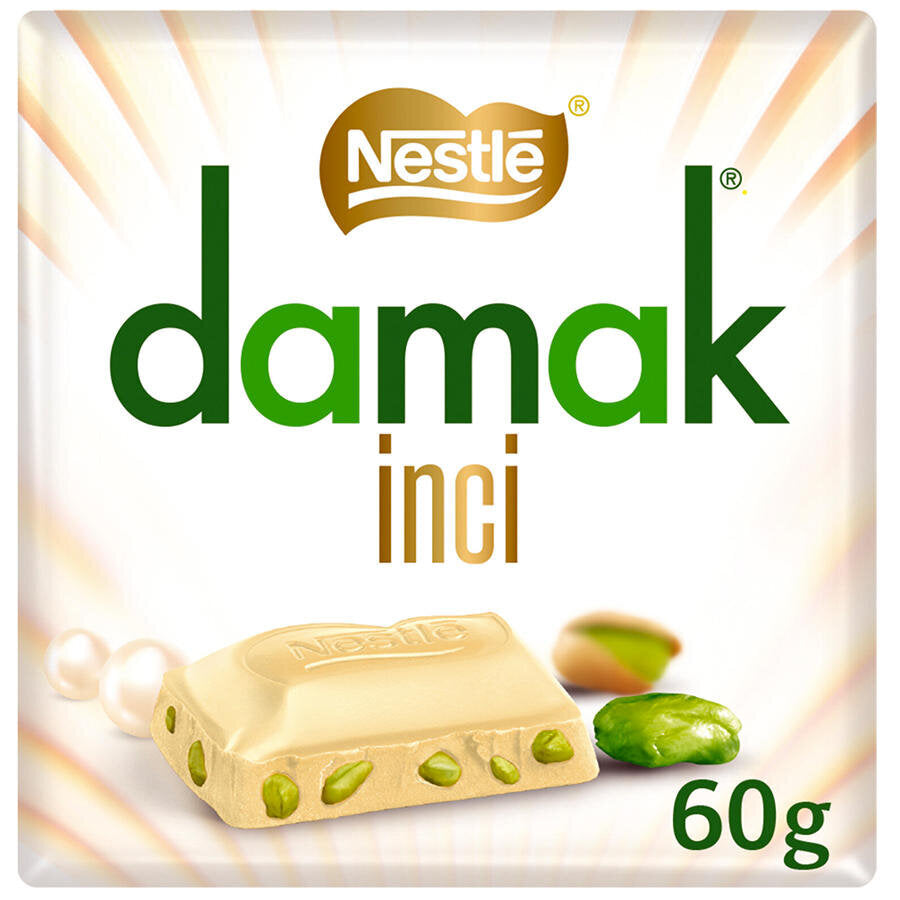 Nestle Damak Inci Chocolate 60g (White Chocolate)