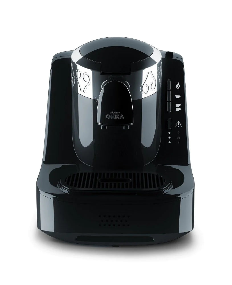 Arzum Okka Automatic Turkish Coffee Machine, 120V, Black/Silver - Okka Türk Kahvesi Makinesi