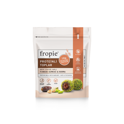 Fropie Protein Balls with Hazelnut - Pistachio - Date 80g