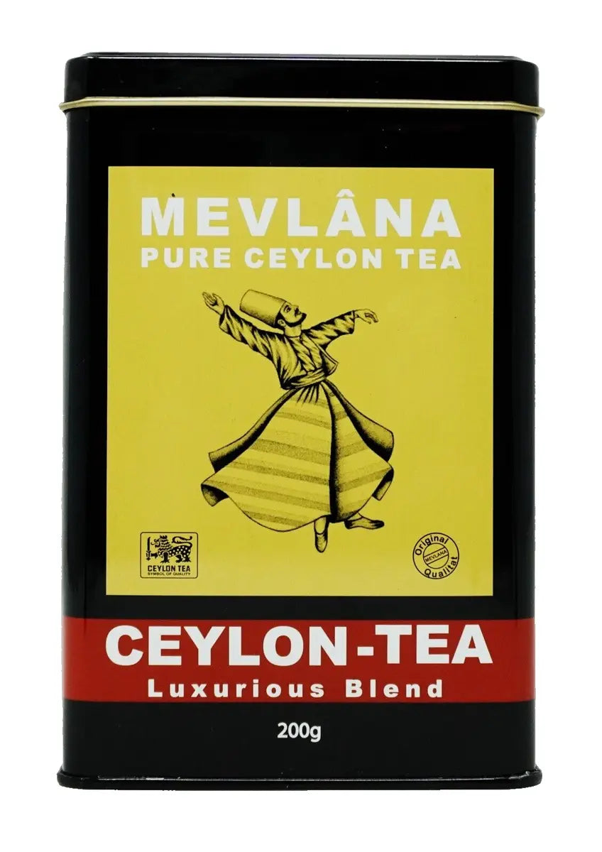 Mevlana Pure Ceylon Tea Tin Box 200g
