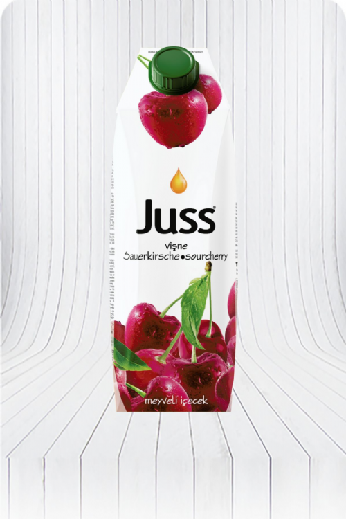 Juss Sour Cheery Juice - 1 lt - Juss Vişneli Meyve Suyu