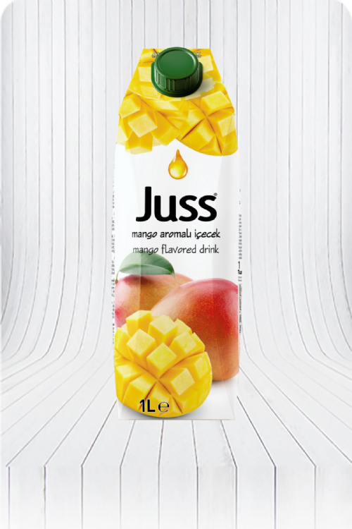 Juss Mango Flavored Juice 1L – Juss Mango Aromalı Meyve Suyu
