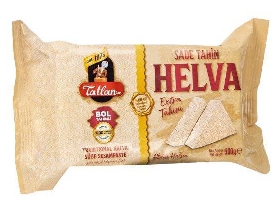 Tatlan Plain Halva 500g - Tatlan Sade Helva 500g