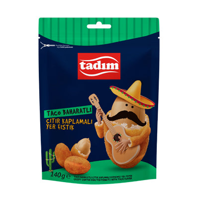 Tadım Crispy Peanuts with Taco Seasoning 140g