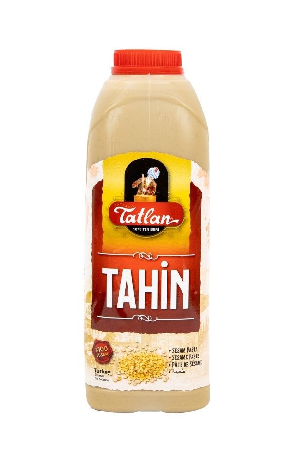 Tatlan Tahini Plastic Bottle 780g - Tatlan Tahin Plastik Sise