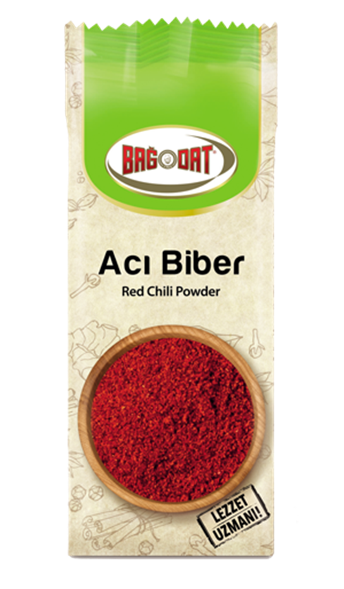 Bağdat Hot Red Pepper Powder (Acı Toz Biberiye) - 75g