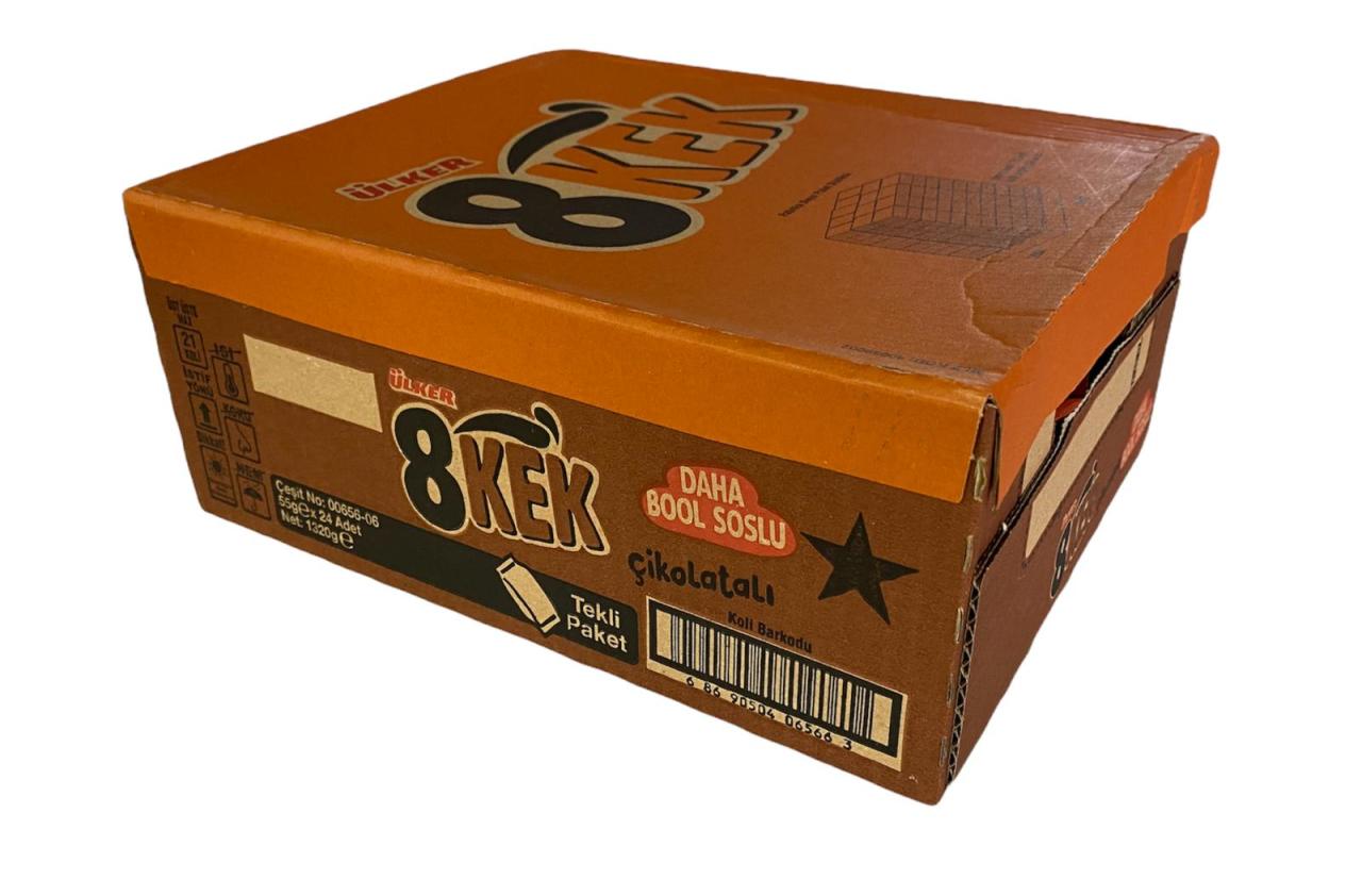 Ulker 8 Kek Chocolate Cake 55g