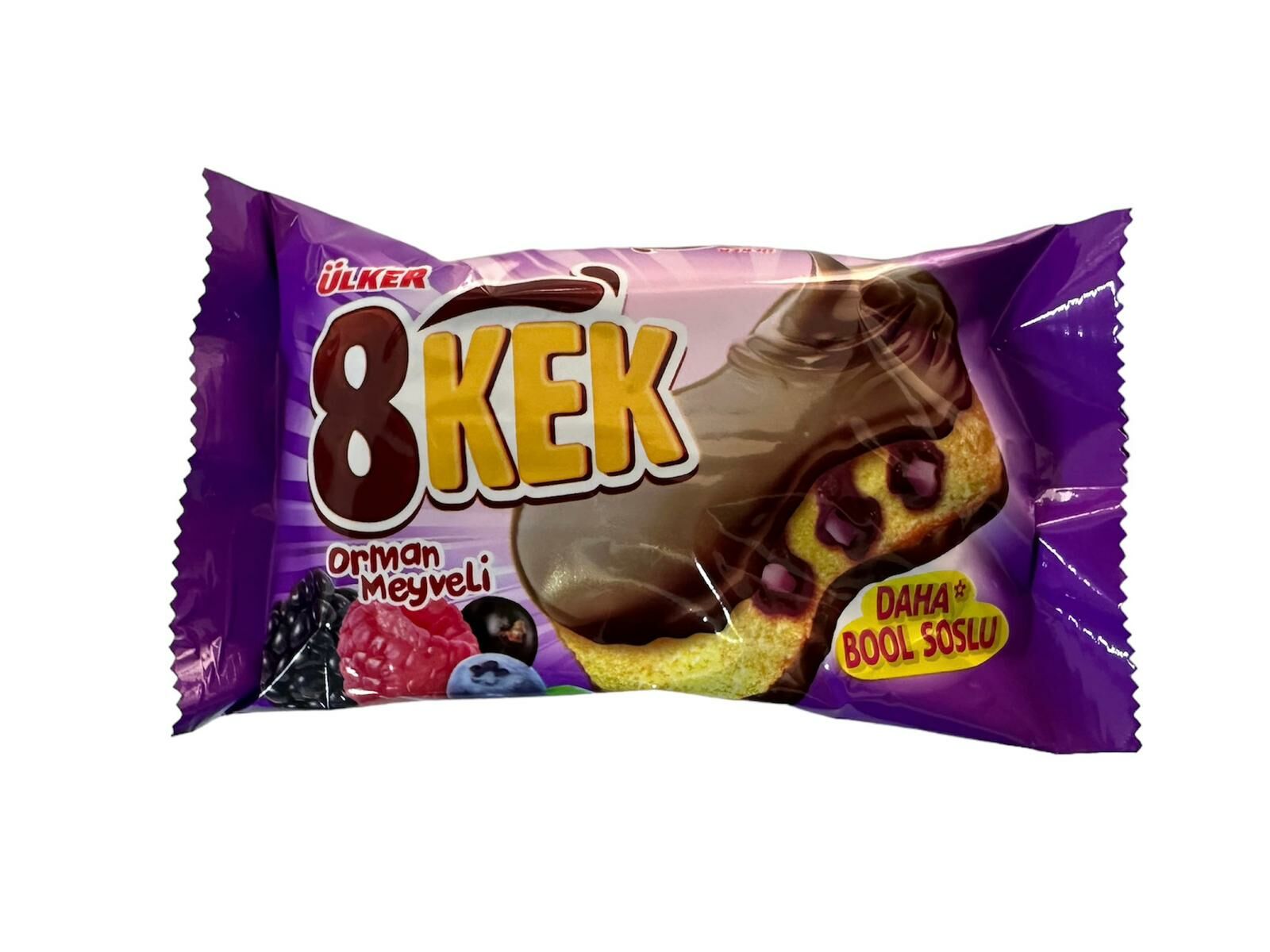 ◯kek Ulker 8 Kek Cake Forest Fruits 55g - Ülker 8 Kek Orman Meyveli Kek