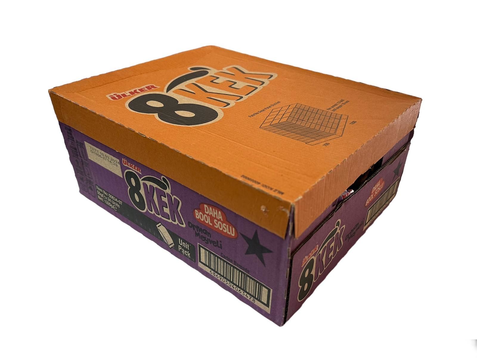 Ulker 8 Kek Cake Forest Fruits 55g