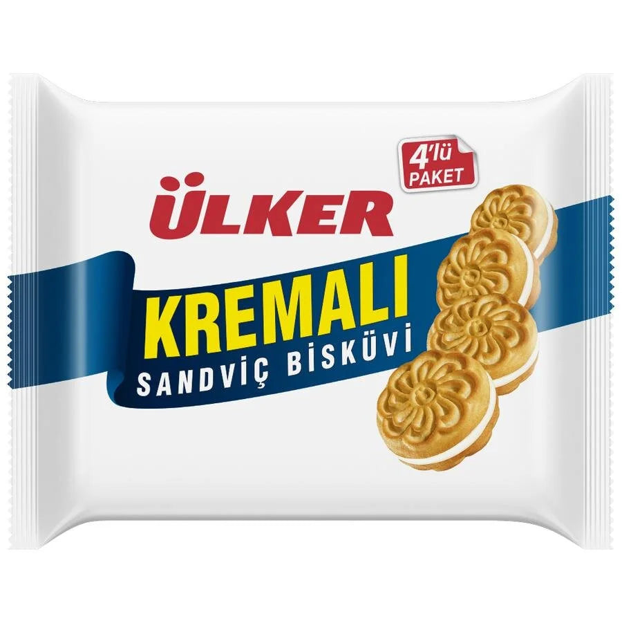 Ülker Creamy Biscuits 4 Packs - 244g
