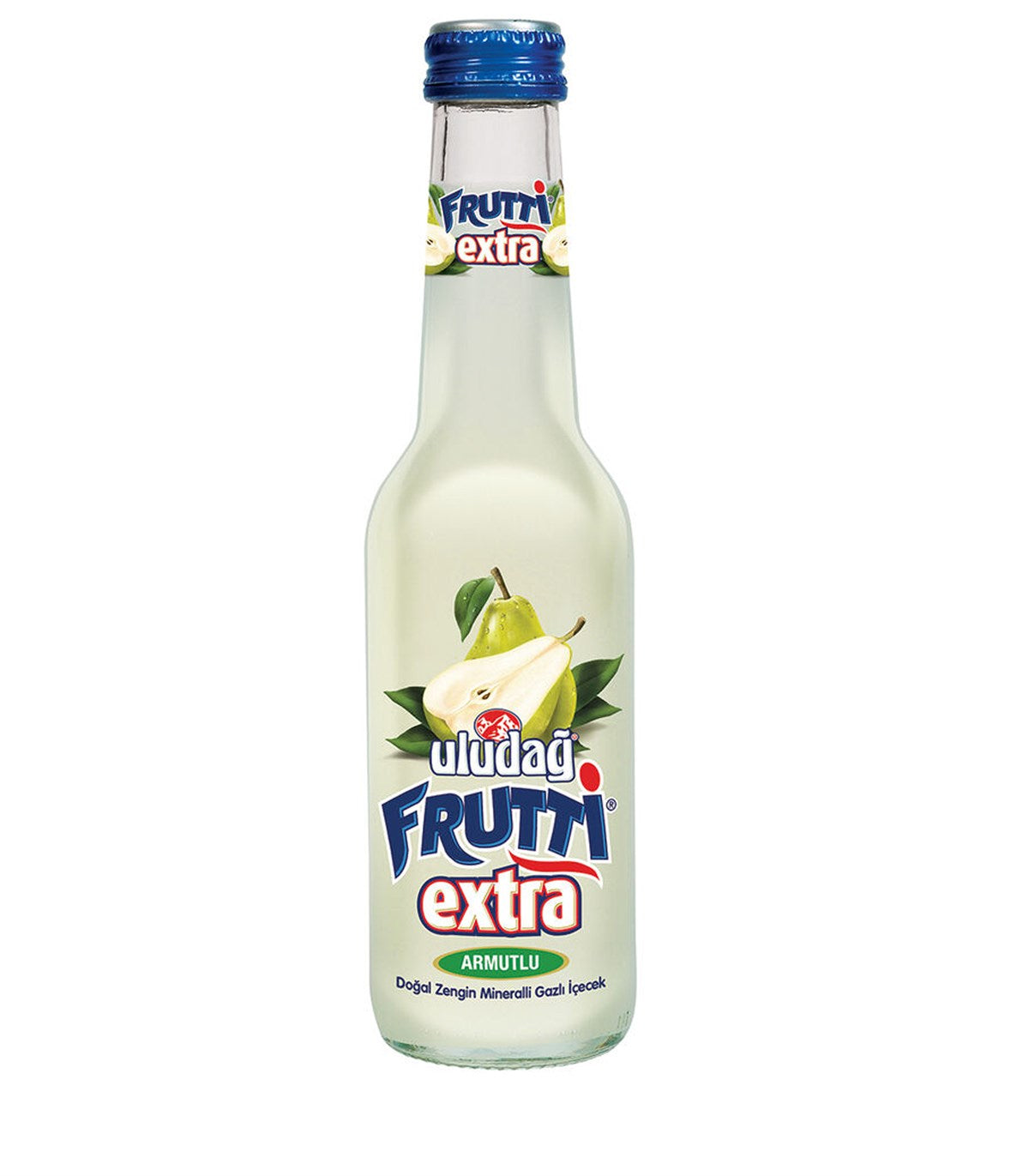 Uludağ Frutti Extra Pear Sparkling Natural Mineral Water – 200ml (Pack of 6)