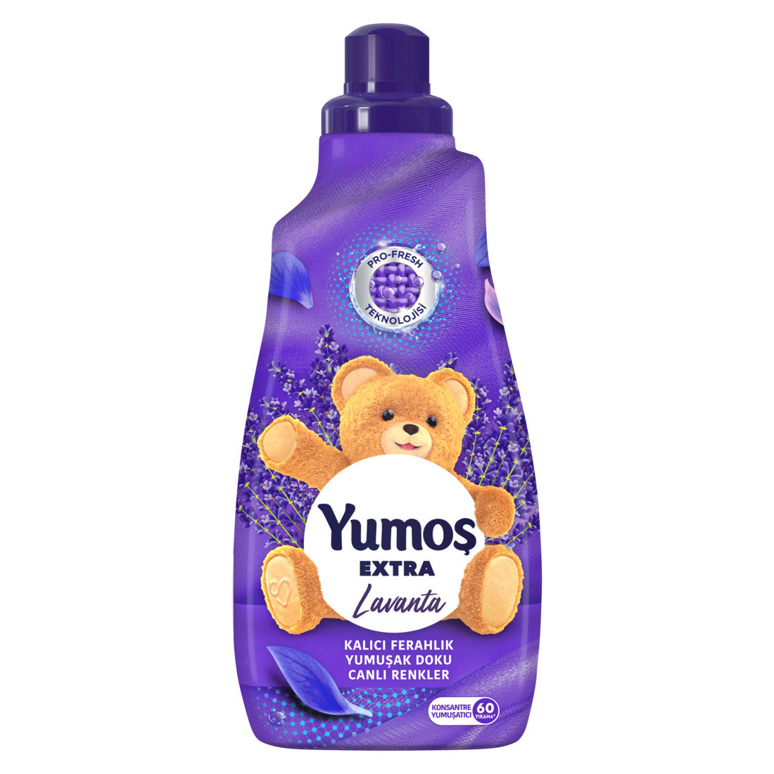 Yumos Laundry Fabric Softener Lavender 1440ml
