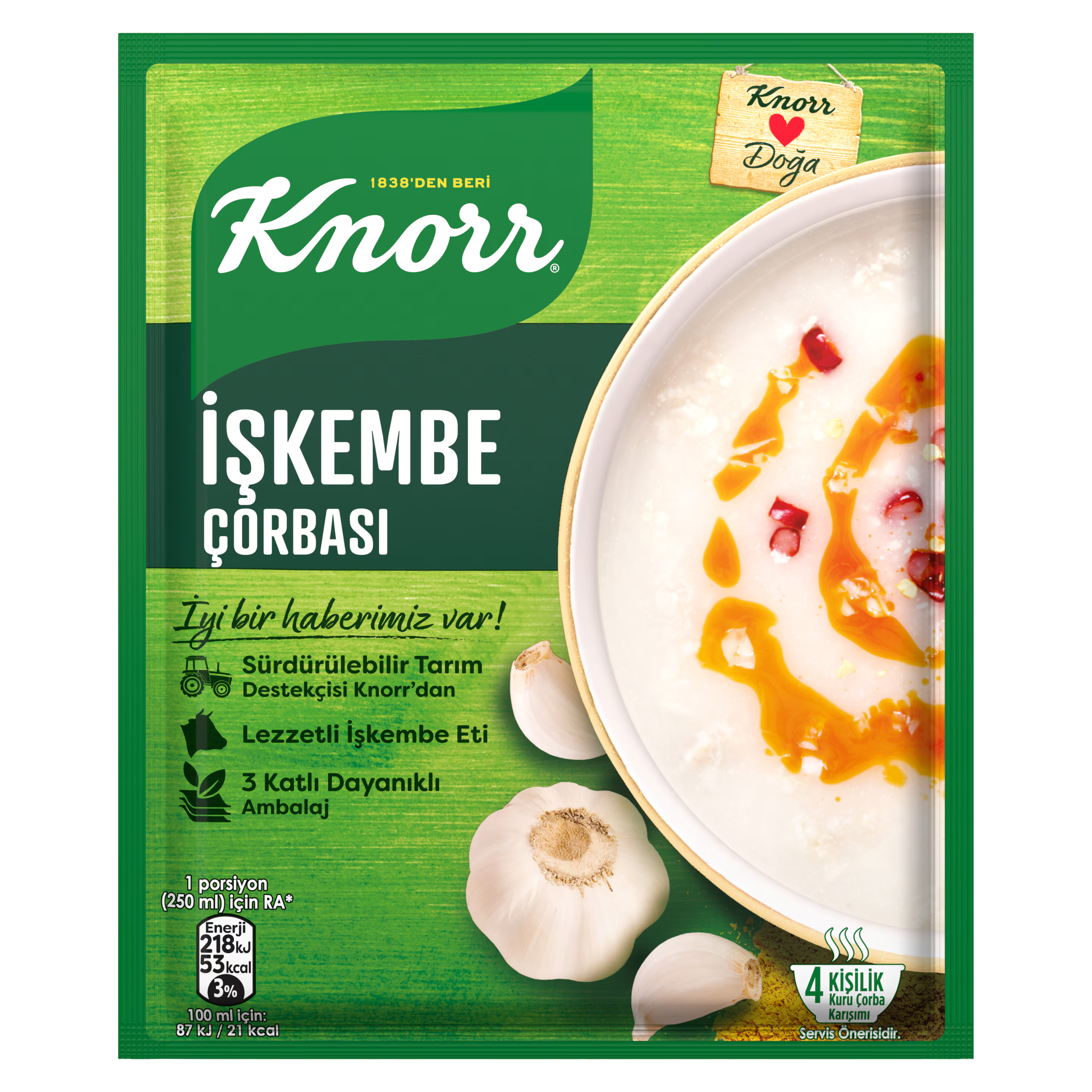 Knorr Iskembe Soup 63g - Knorr İşkembe Çorbası