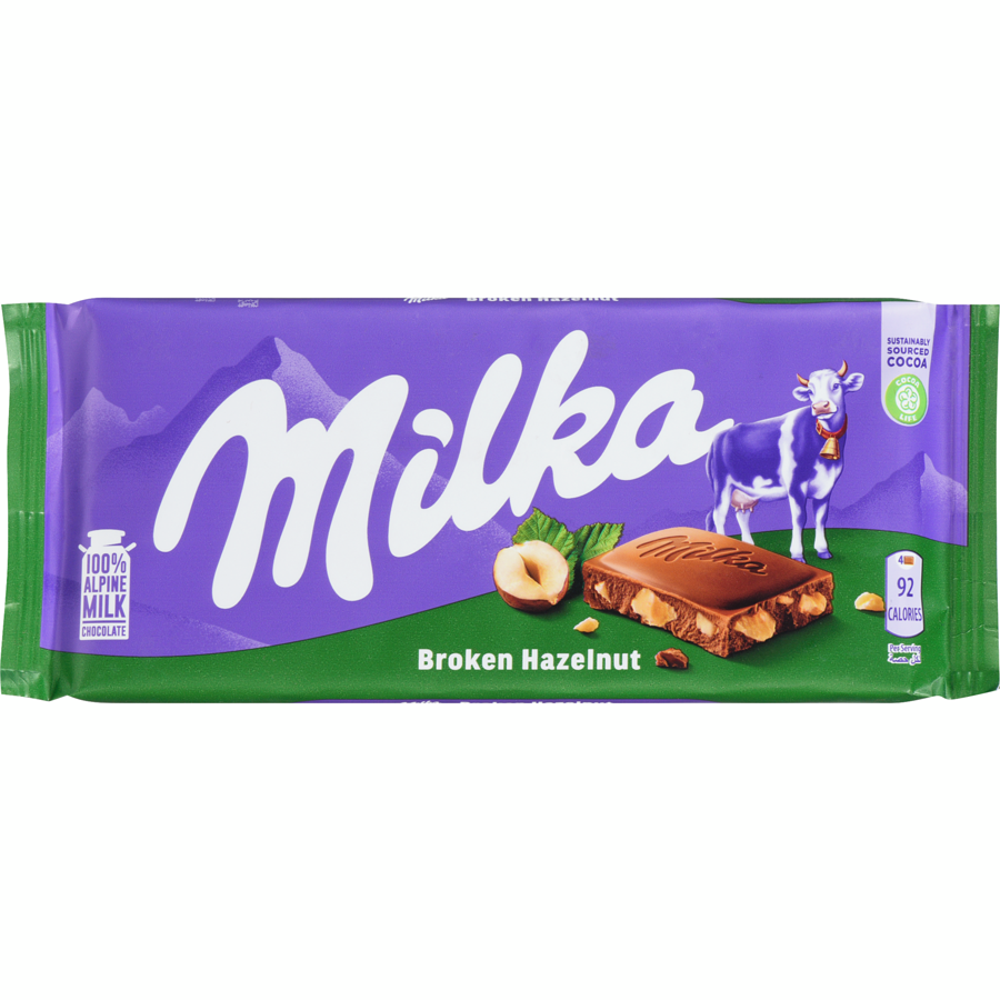 Milka Chocolate Hazelnut 100g