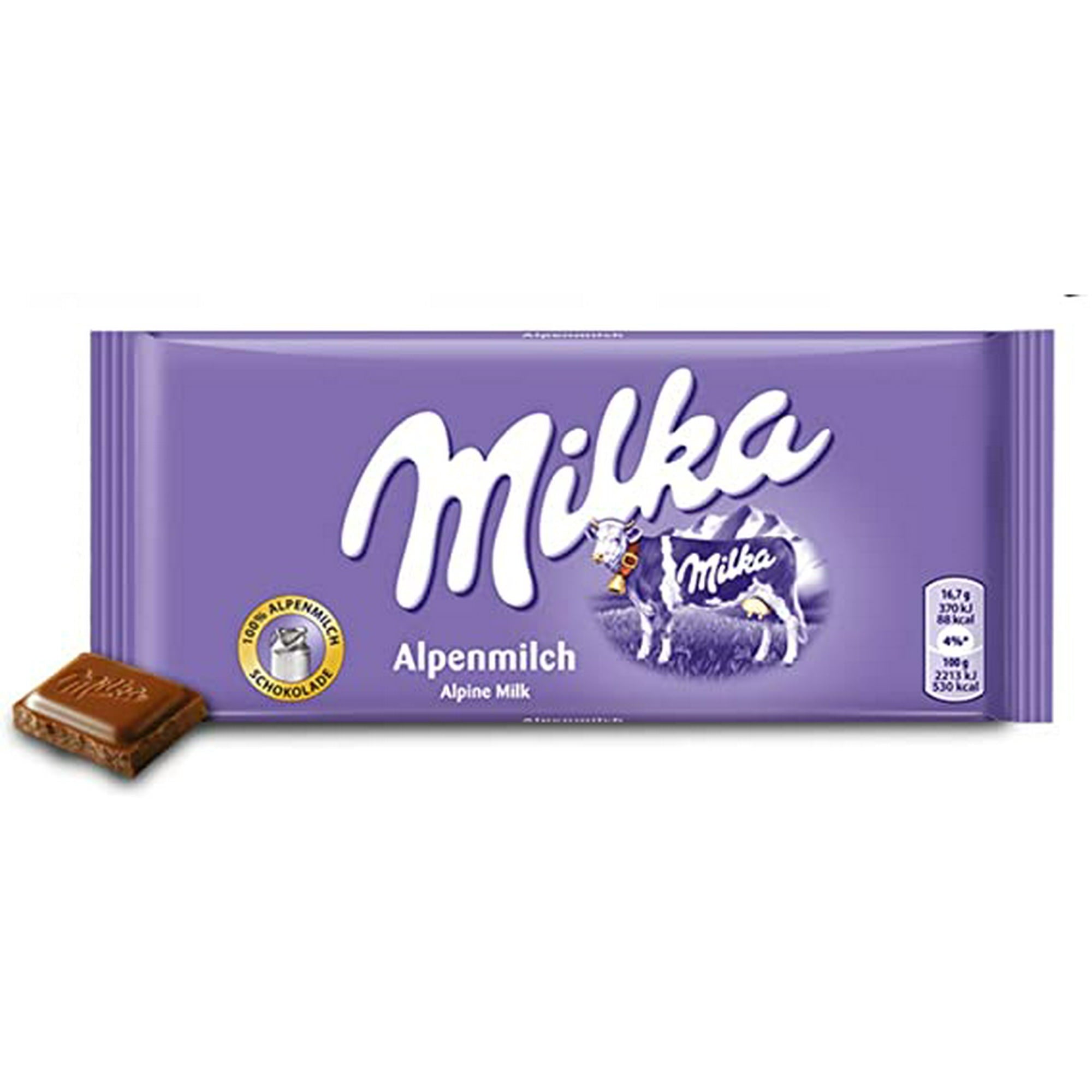 Milka Chocolate Alpine Milk 100g