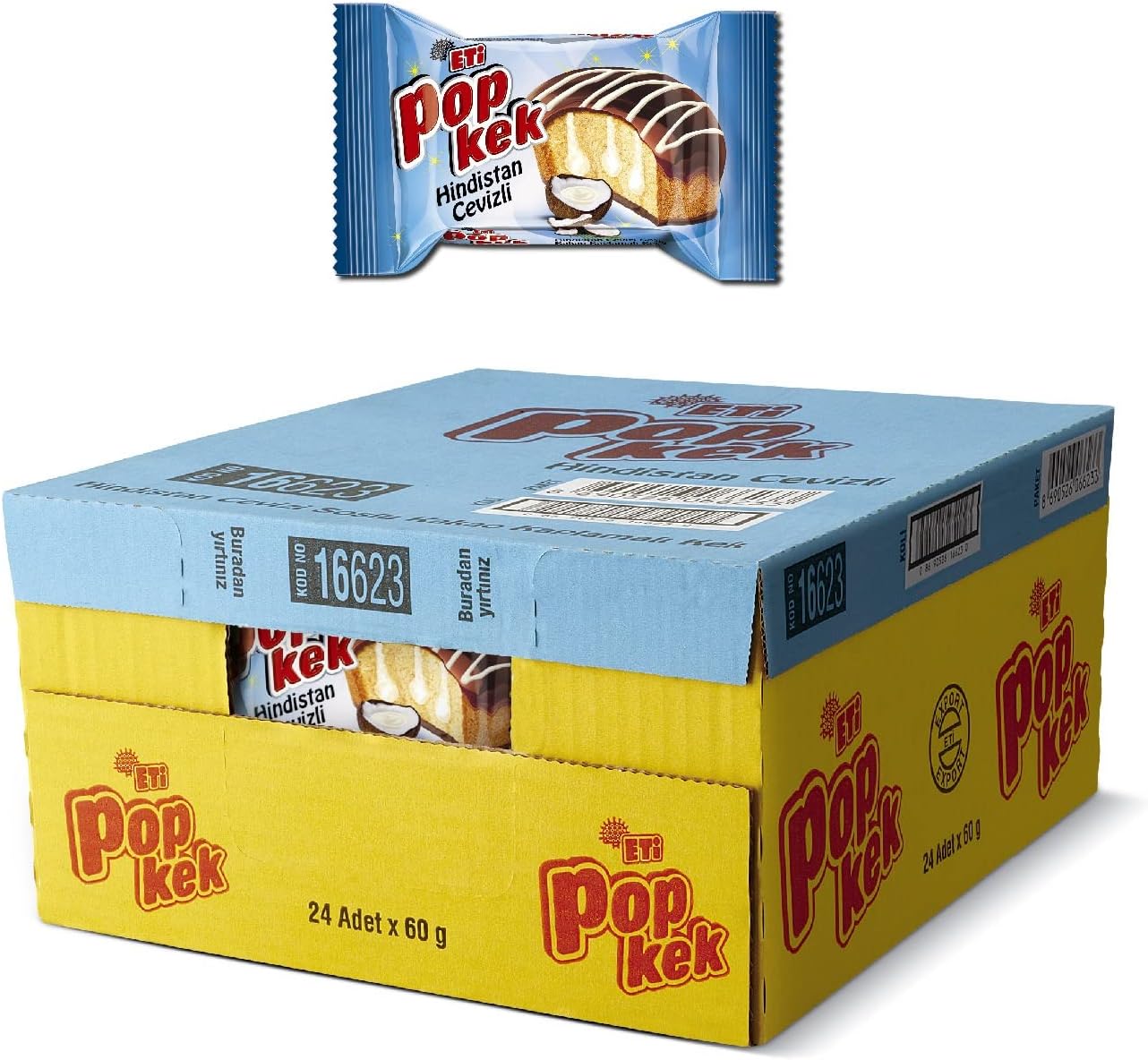 Eti Popkek Coconut Cake 60g