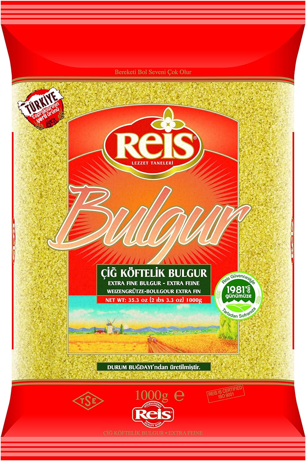 Reis Extra Fine Bulgur 1000g