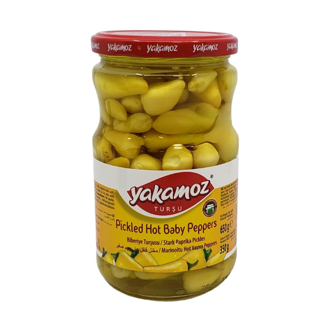 Yakamoz Hot Baby Peppers 650g