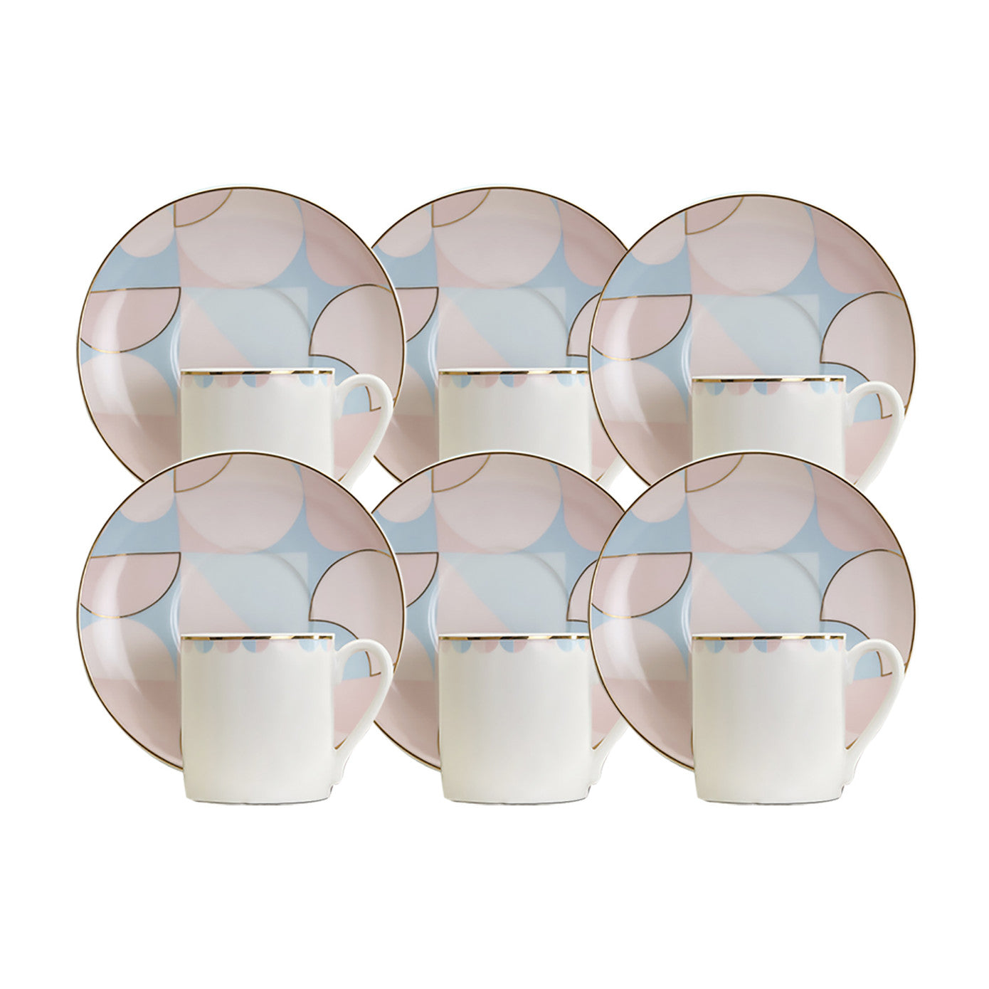 Karaca Pixy Coffee Cups 90ml for 6 People