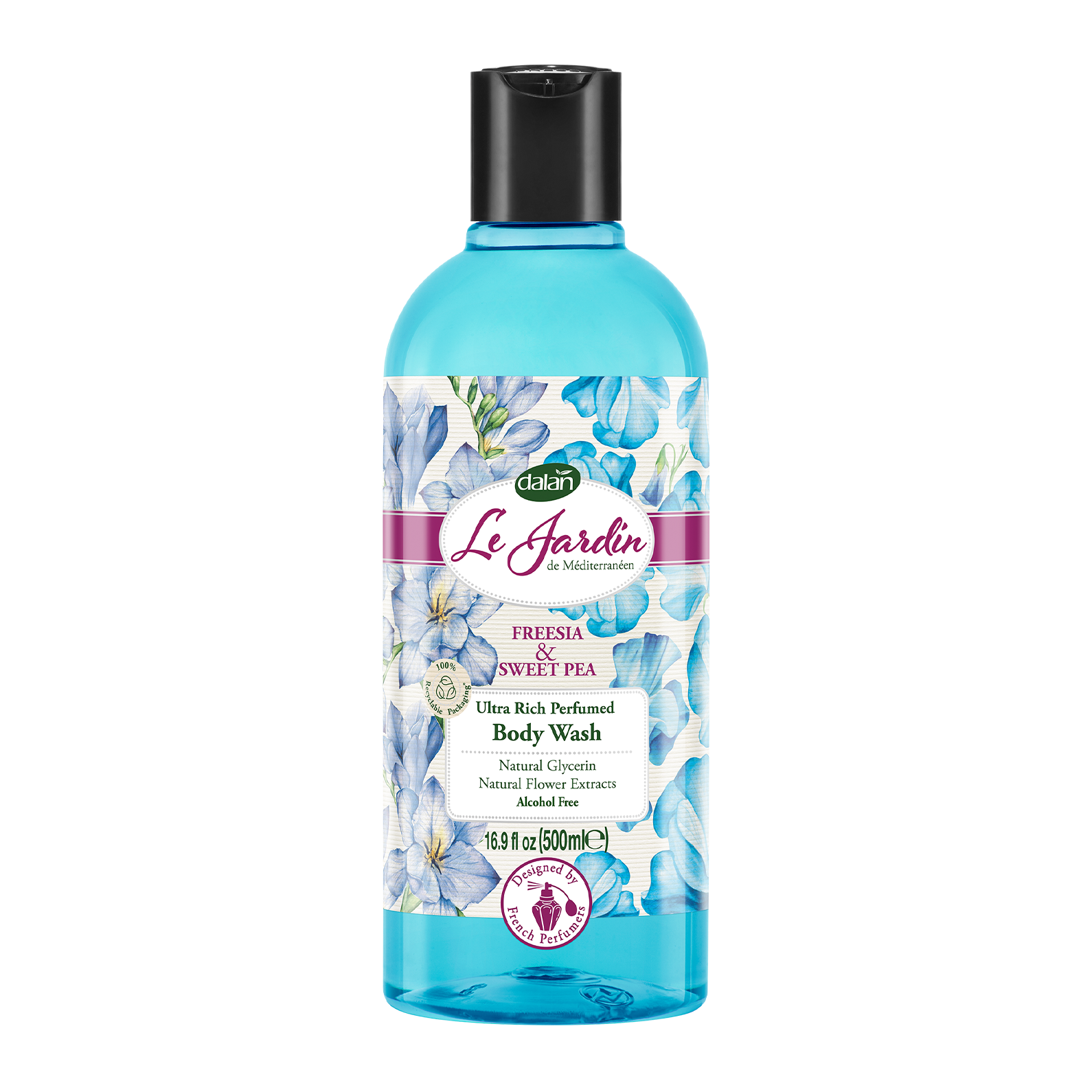 Dalan Le Jardin Freesia & Sweet Pea Ultra Rich Perfumed Body Wash 500ml