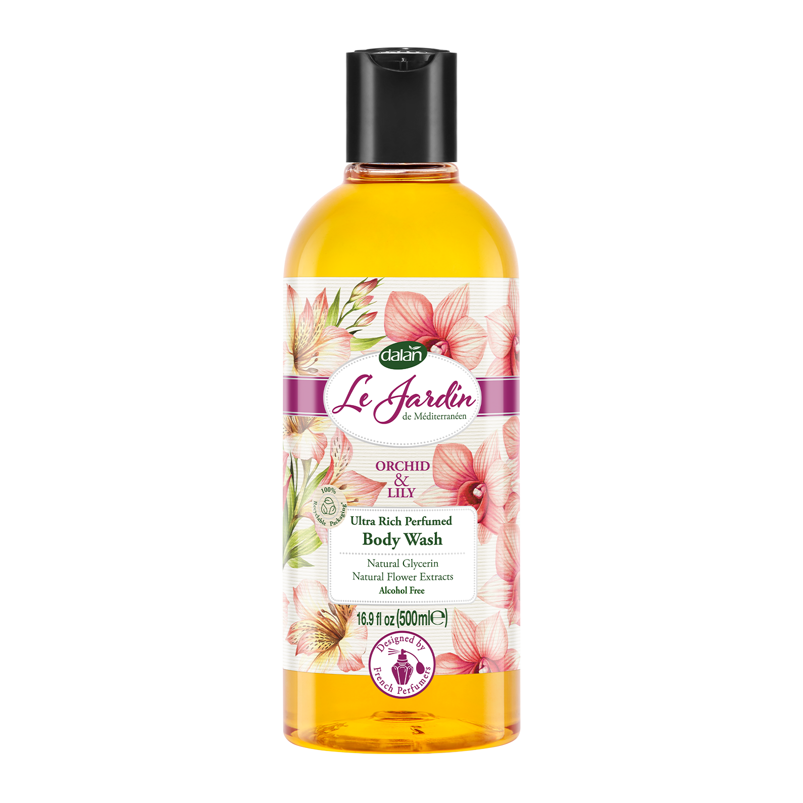 Dalan Le Jardin Orchid & Lily Ultra Rich Perfumed Body Wash 500ml
