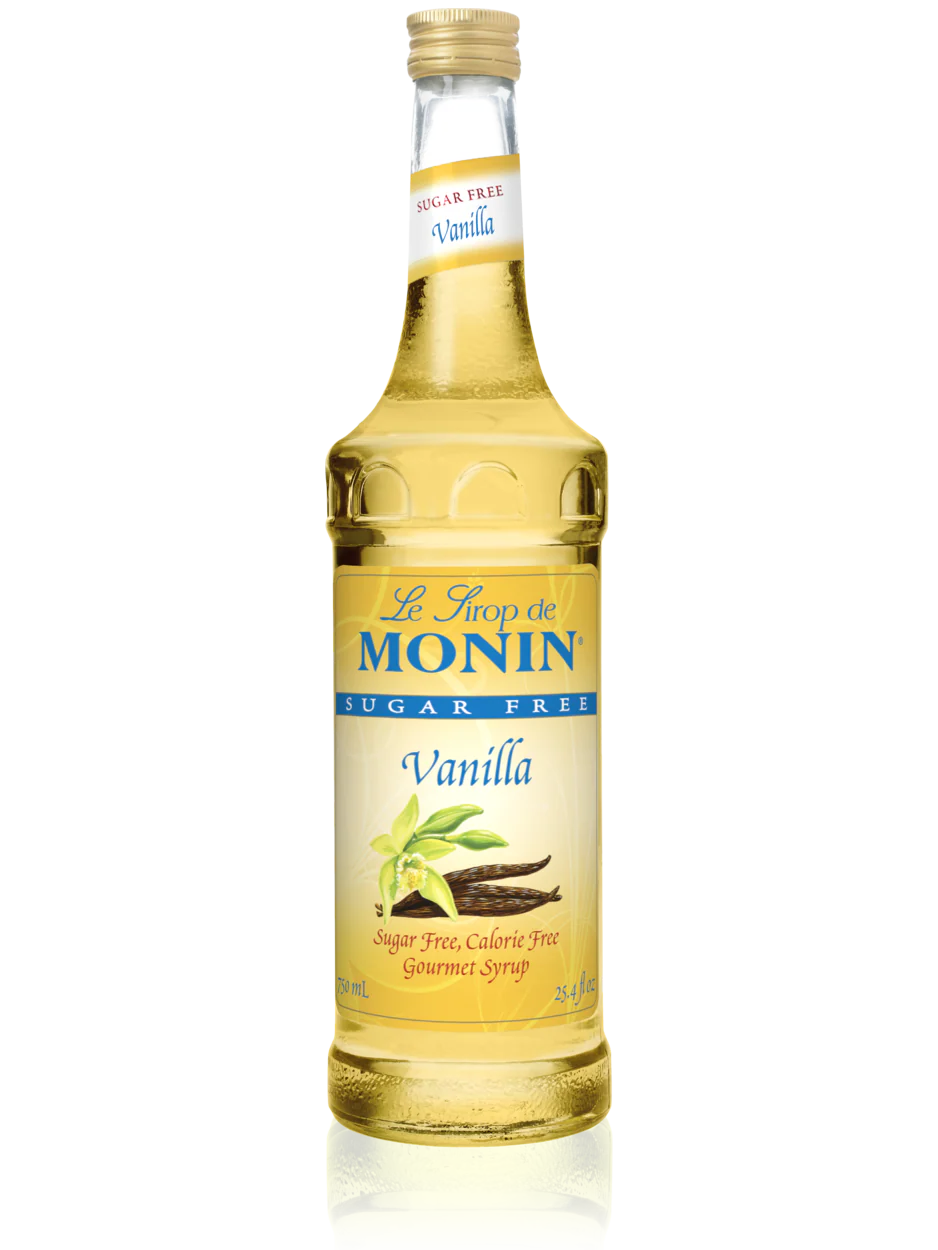Monin Sugar Free Vanilla Syrup 750ml