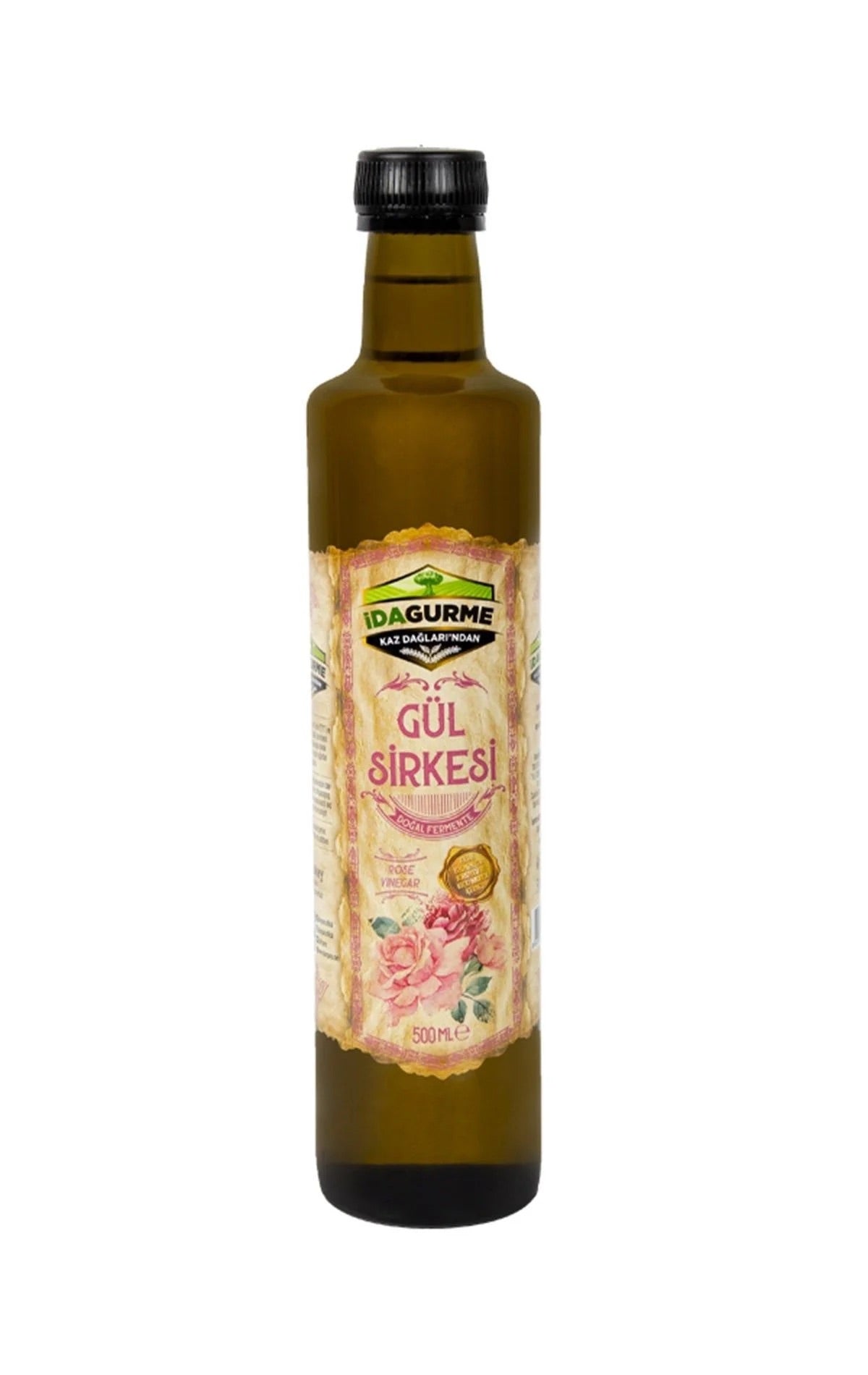 Ida Gurme Rose Vinegar 500ml - Ida Gül Enginar Sirkesi
