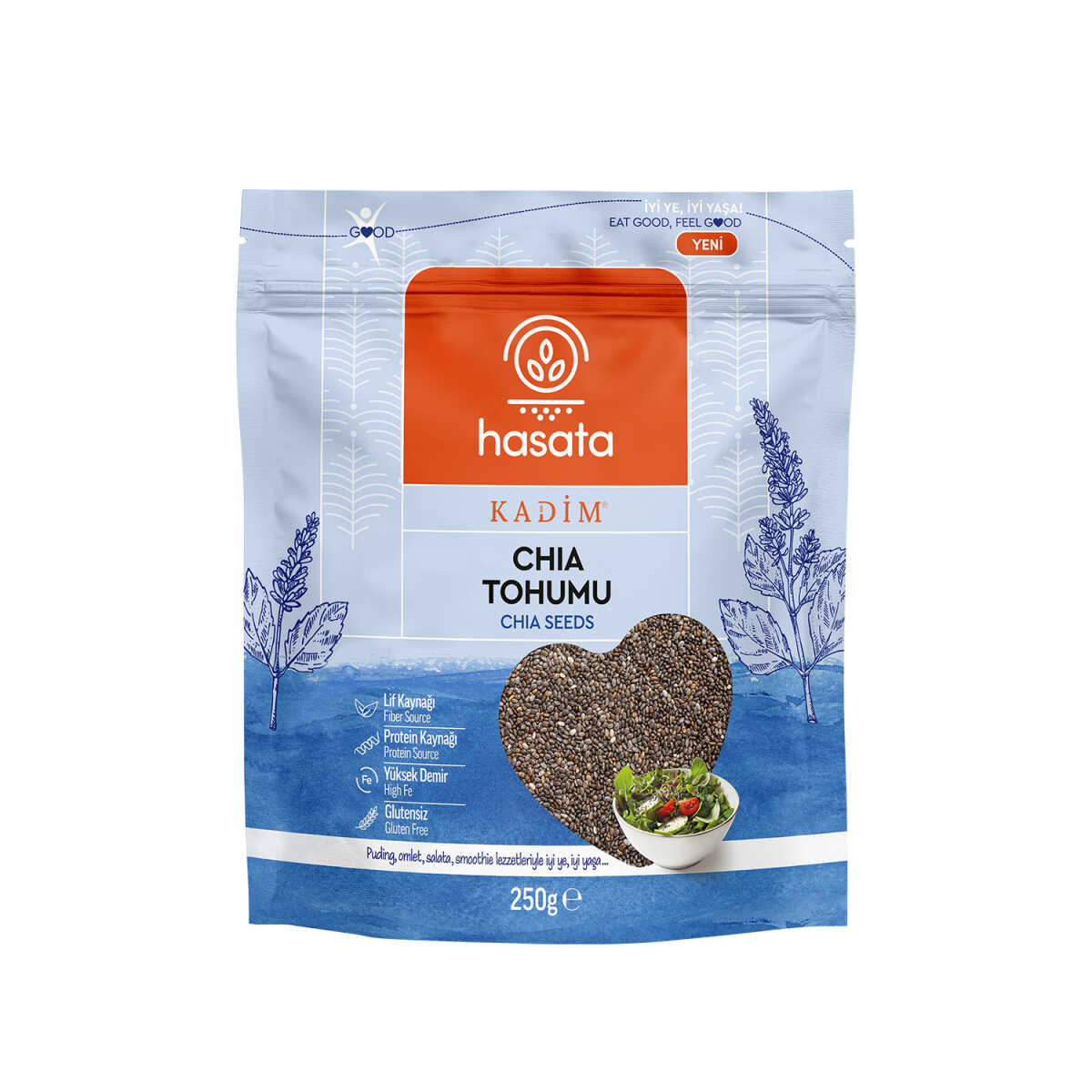 Hasata Chia Seeds 250g - Hasata Chia Tohumu