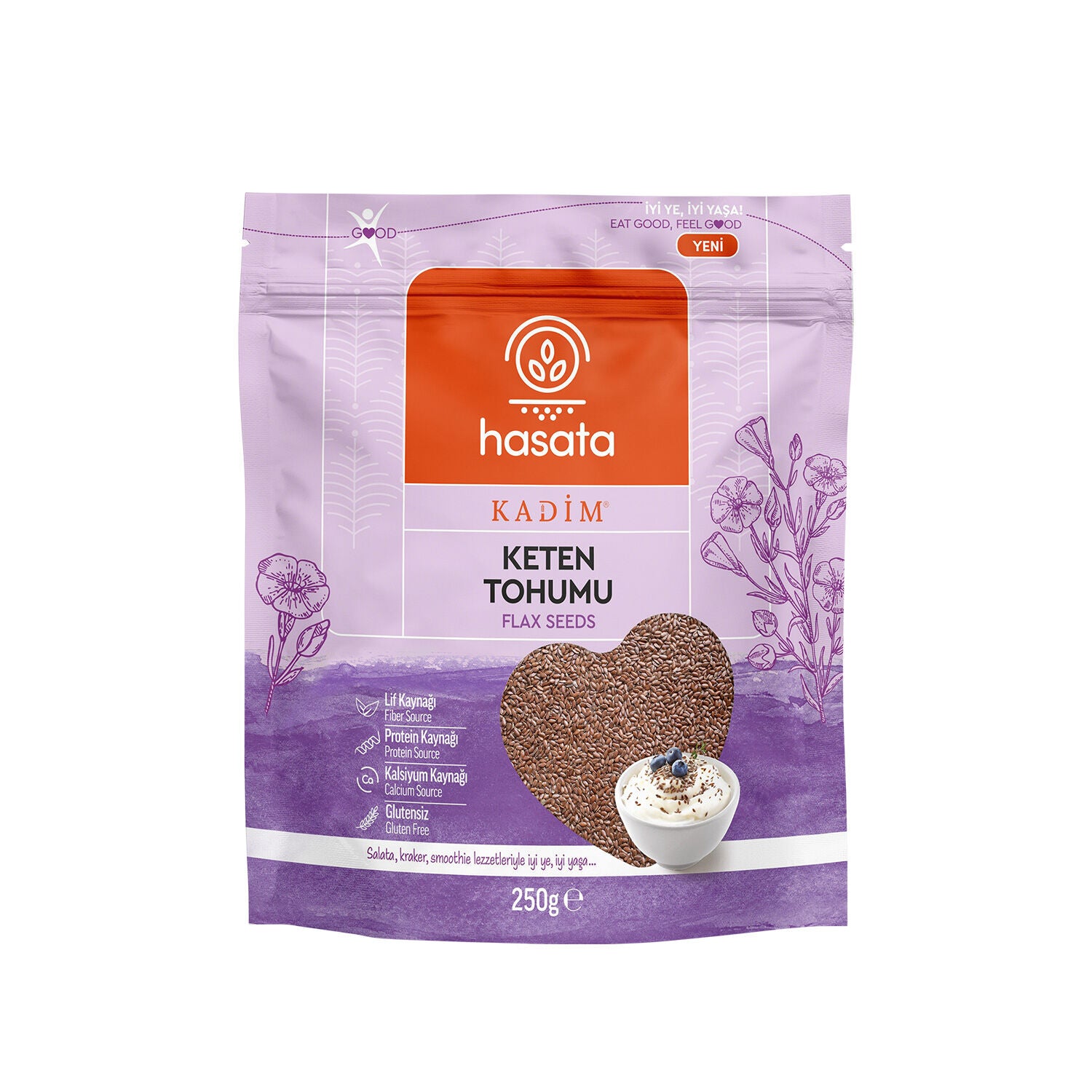 Hasata Flax Seeds 250g - Hasata Keten Tohumu