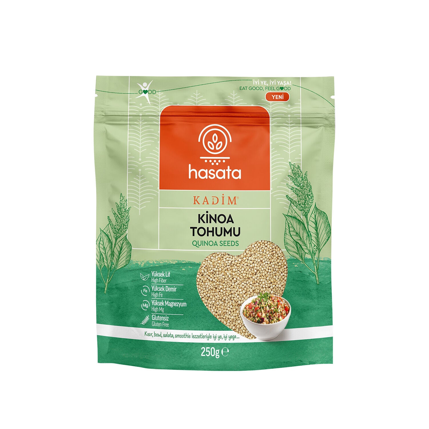 Hasata Quinoa Seeds 250g - Hasata Kinoa Tohumu